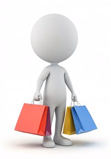 character shopping bags