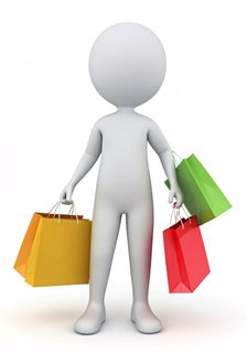 character shopping bags