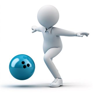 bowling character animation