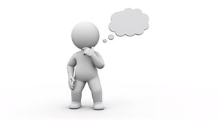 thinking 3d character