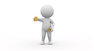 3D man coins