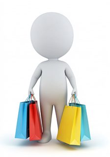 Shopping man