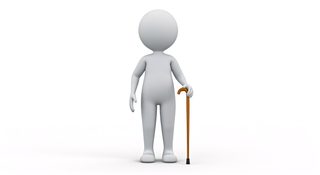 stick figure cane