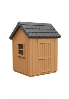 wooden garden shed