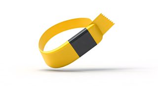 yellow event wristband