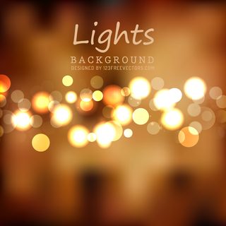 Brown Bokeh Background
