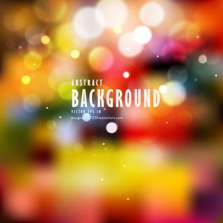 Abstract Colorful Blurred Lights Background Image