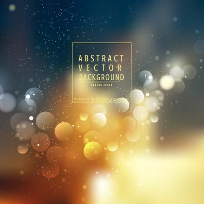 Abstract Colorful Bokeh Backdrop