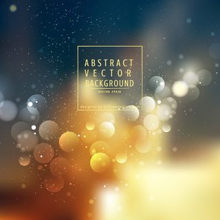 Abstract Colorful Bokeh Backdrop