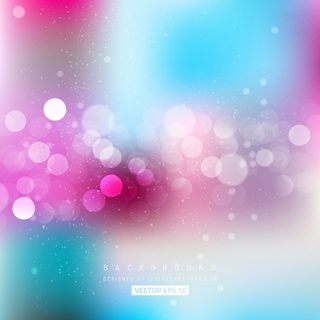Blurred Colorful Lights Background
