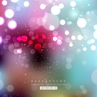 Colorful Abstract Blurred Bokeh Background