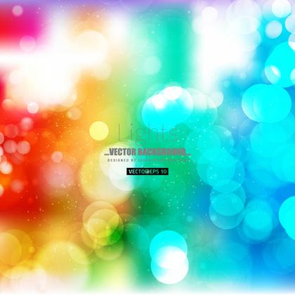Colorful Bokeh Background