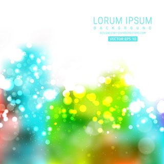 Colorful Bokeh Free Download