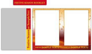 Free Booklet Template Vector