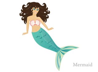 Free Mermaid Vector Art