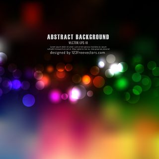Dark Color Bokeh Background