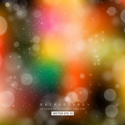 Blurred Dark Color Lights Background