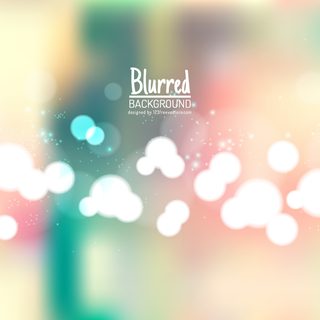 Abstract Light Color Bokeh