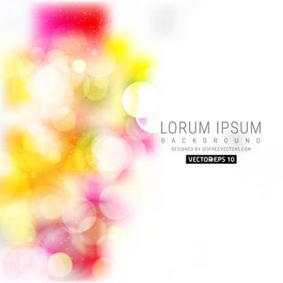 Light Color Bokeh Background