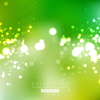 Green Bokeh Effects
