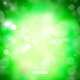 Green Bokeh Free Vector Art