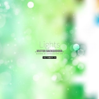 Light Green Free Bokeh Background