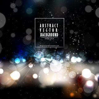 Black Bokeh Background