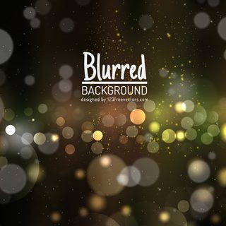 Dark Bokeh Lights Background