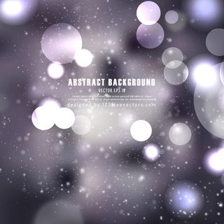 Dark Bokeh Abstract Vector Background