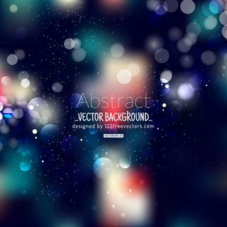 Blurred Dark Lights Background