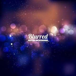 Vector Dark Bokeh Background Image