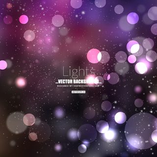 Dark Bokeh Free Vector Art