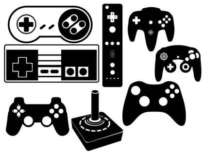 Game Controller Vector Set