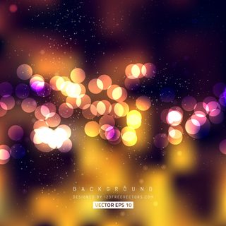 Bokeh Abstract Dark Background