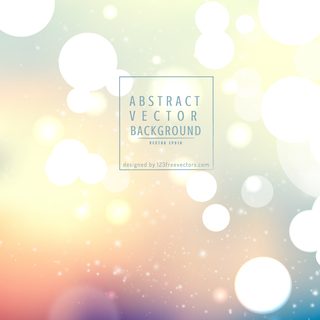 Light Free Bokeh Vector