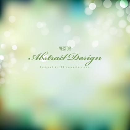 Abstract Light Bokeh Background Illustration