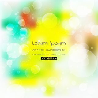 Light Free Bokeh Background