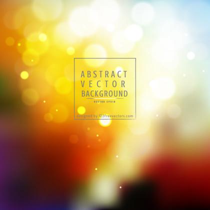 Abstract Blurred Bokeh Background
