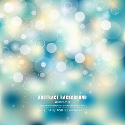 Abstract Bokeh Lights Background