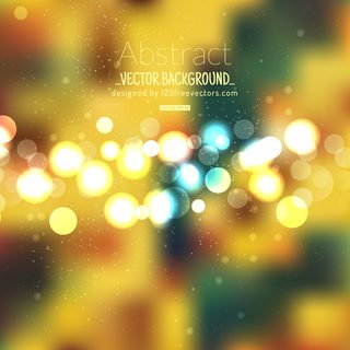 Abstract Free Bokeh Vector