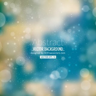 Eps 10 Bokeh Background Vector