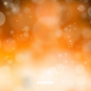 Bokeh Abstract Orange Background