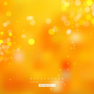 Blurred Yellow Orange Lights Background