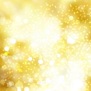 Yellow Bokeh Background