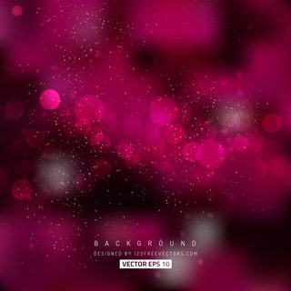 Dark Pink Bokeh Light Background Vector