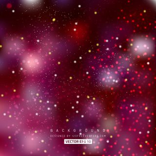 Dark Pink Bokeh Lights Background