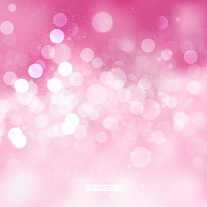 Abstract Light Pink Bokeh Backdrop