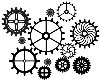 Free Gears Vector Art