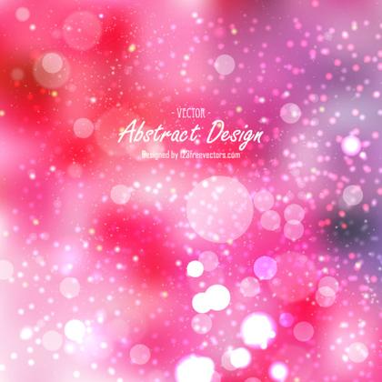 Abstract Pink Blurred Lights Background Image