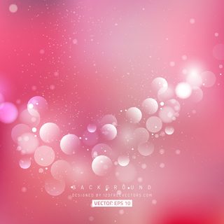 Bokeh Abstract Pink Background